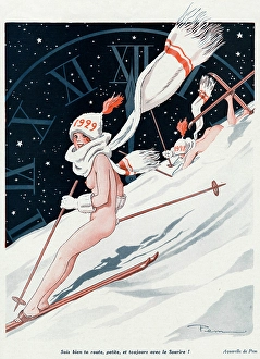 Celebrating the New Year 1929