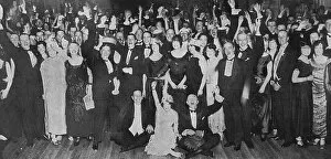 Celebrating the royal wedding at the Hotel Cecil, 1923