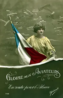 Marianne Prints: Celebration of French Aviators