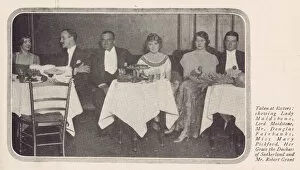 Images Dated 29th April 2016: Celebrity guests at Rectors nightclub, London, 1921