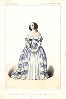 Lopera Prints: Celeste Darcier as Mlle. de Semiane in Les