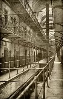 Correction Collection: Cell Block Interior, Wakefield Prison, West Yorkshire