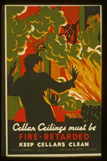 Cellars Prints: Cellar ceilings must be fire-retarded Keep cellars clean
