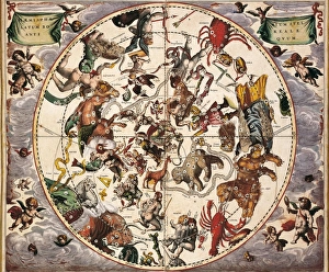 Catalonia Collection: CELLARIUS, Andreas (1596-1665). Atlas Coelestis