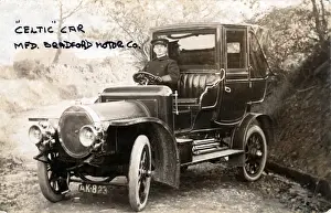 Bradford Prints: Celtic Vintage Car - Bradford Motor Company, Bell View, Brad