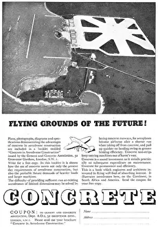 Cement & Concrete Association : Flying Grounds Of The Future