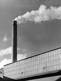 Cement Prints: Cement Works Chimney