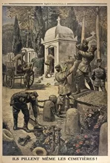 Pillage Collection: Cemetery Looting 1917