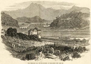 The cemetery and racecourse at Hong Kong The cemetery and racecourse at Hong Kong
