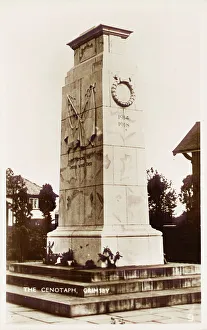 Cenotaph Prints: The Cenotaph - Grimsby, Humberside
