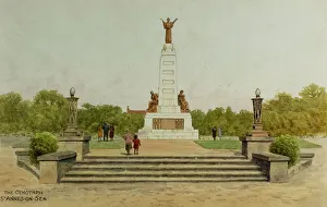 Cenotaph Prints: Cenotaph, St Annes on Sea, Lancashire