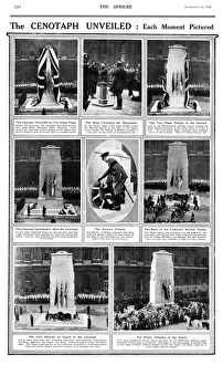 The Cenotaph unveiled, 1920 The Cenotaph unveiled, 1920