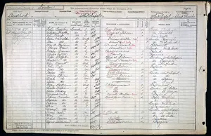 Counting Prints: Census 1901