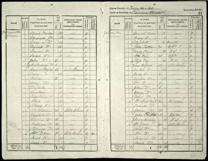 Images Dated 1st March 2019: Census entry for William Toye