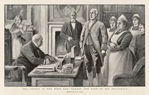 Images Dated 16th June 2016: CENSUS IN WEST END HOME