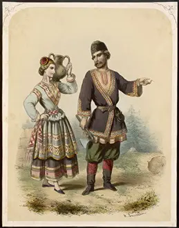 Cent Prints: Cent. European Peasants