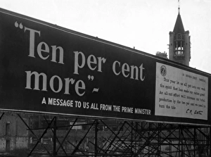 Images Dated 2nd February 2012: Ten per cent more poster, 1948