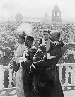 Centenary celebrations of the Romanof in Moscow