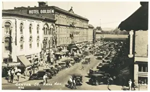 Center Street, Reno, Nevada, USA
