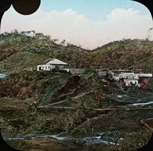 Central America - Gold Mining - Lantern Slide series
