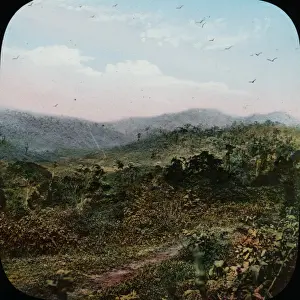 Central America - Gold Mining - Lantern Slide series