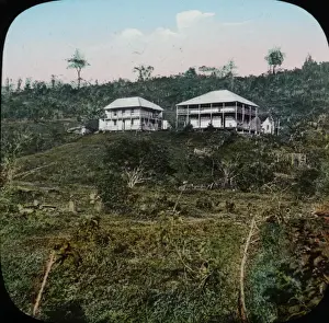 Central America - Gold Mining - Lantern Slide series