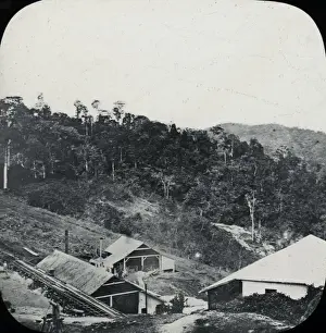 Central America - Gold Mining - Lantern Slide series