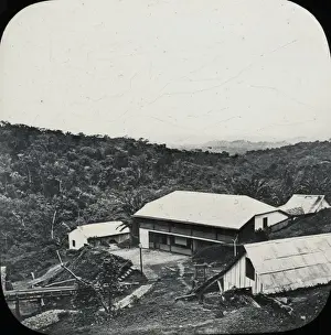 Central America - Gold Mining - Lantern Slide series