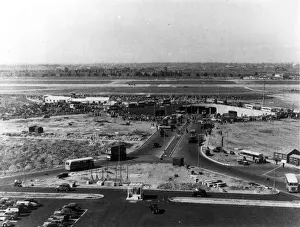 1955 Prints: The central area at Heathrow Airport c 1955
