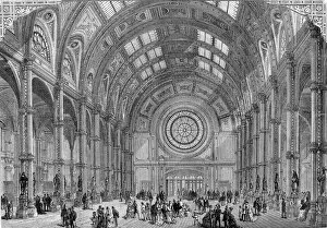 Images Dated 15th February 2005: The Central Hall, Alexandra Palace, 1875