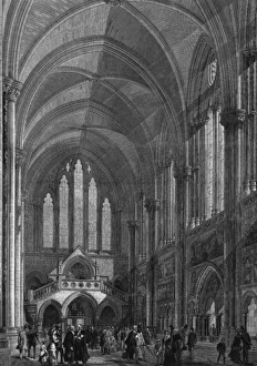 Images Dated 16th March 2017: Central Hall of the Royal Courts of Justice, London, 1882