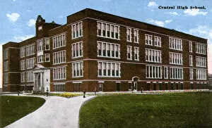 Memphis Collection: Central High School, Memphis, Tennessee, USA