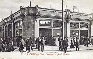 Measures Prints: Central London Railway Twopenny Tube - Shepherds Bush