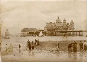 Dec18 Prints: Central Pier, Morecambe, Lancashire