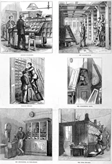 Departments Prints: The Central Post Office Telegraph Establishment