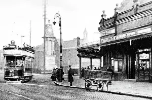 Birkenhead Prints: Central Railway Station, Birkenhead early 1900's