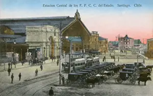 Estacion Prints: Central Station - Santiago, Chile