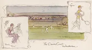 The Centre Court at Wimbledon