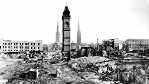 Images Dated 12th October 2004: The Centre of Coventry; Second World War, 1941
