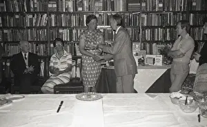 Centre: Prof Lew Crabtree, RAeS President 1978-1979 and ?