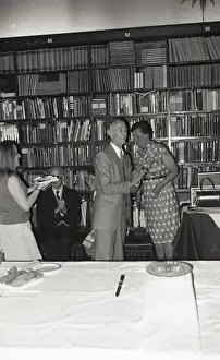 Centre: Prof Lew Crabtree, RAeS President 1978-1979 and ?