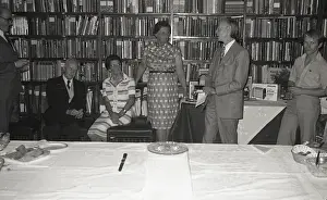 Centre: Prof Lew Crabtree, RAeS President 1978-1979 and ?