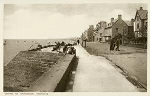 Parade Collection: Centre of the promenade, Parkgate, Wirral, Cheshire