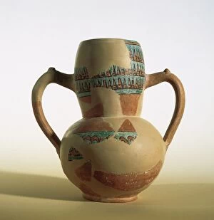 Balaguer Collection: Ceramic jug. From Pla des Almata, 713-715. Spain