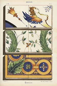 Faience Gallery: Ceramic tiles of Rouen, France