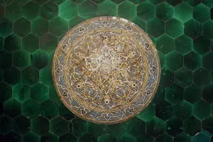 Turkiye Prints: Ceramics of the Green Mosque in Bursa, Turkey