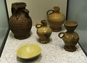 Pitcher Collection: Ceramics. Middle ages. Germany
