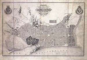 Barcelona Collection: CERDA, Ildefonso (1816-1876). Spanish engineer