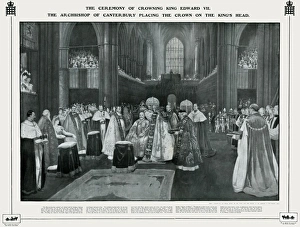 Ceremony of crowning of King Edward VII