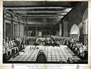 Images Dated 7th September 2017: Ceremony of Presenting the Sheriffs of London